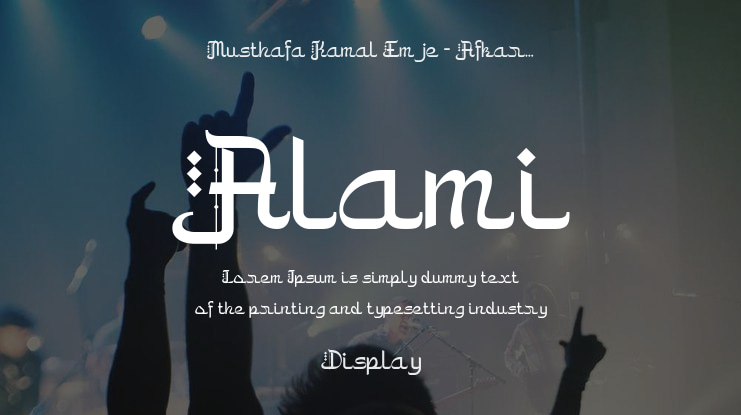 Alami Font