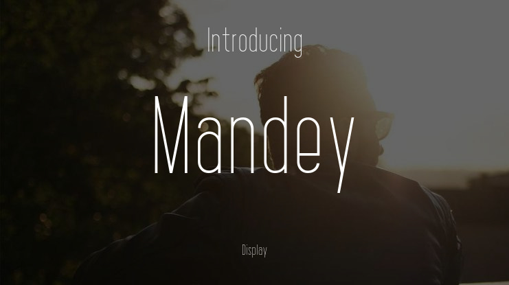 Mandey Font Family