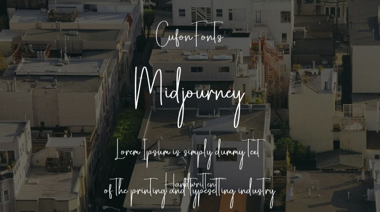 Midjourney Font