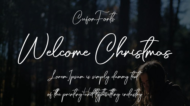 Welcome Christmas Font