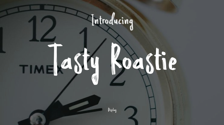 Tasty Roastie Font
