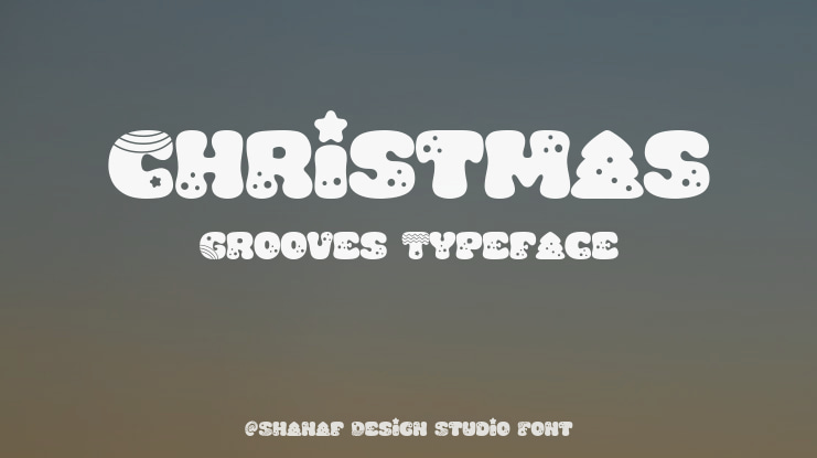 Christmas Grooves Font