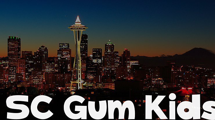 SC Gum Kids Font Family