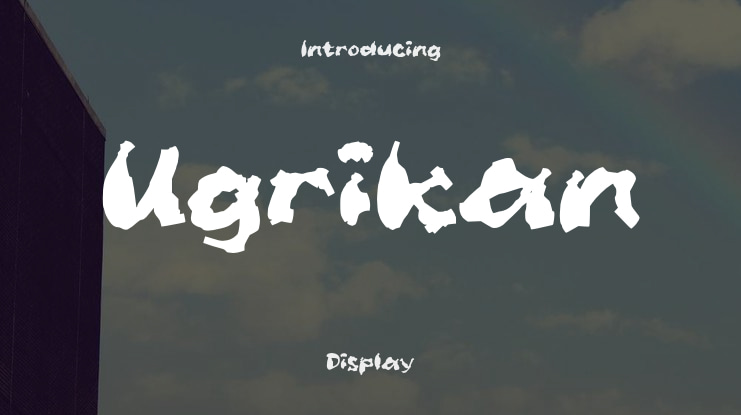 Ugrikan Font