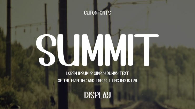 Summit Font