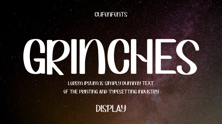 Grinches Font