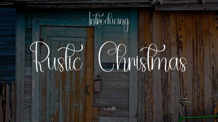 Rustic Christmas Font