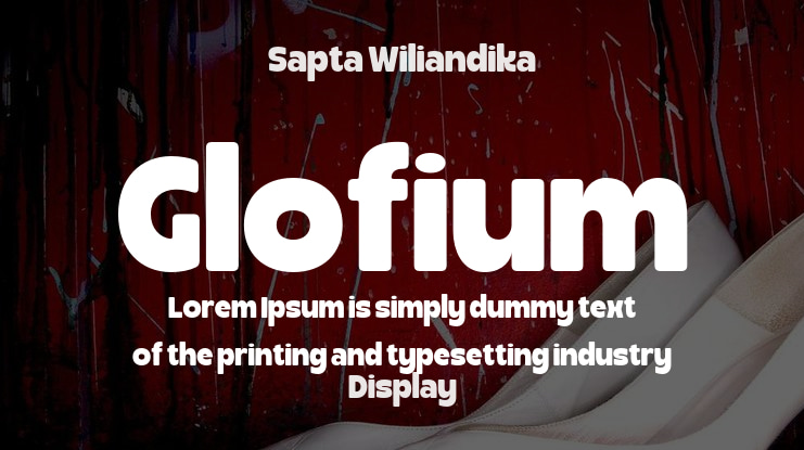 Glofium Font