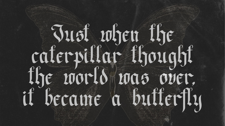 Mofkala Blackletter Font