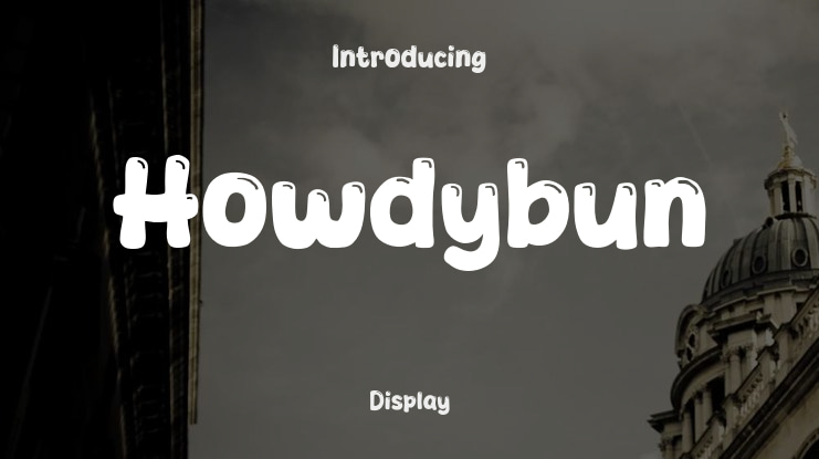 Howdybun Font