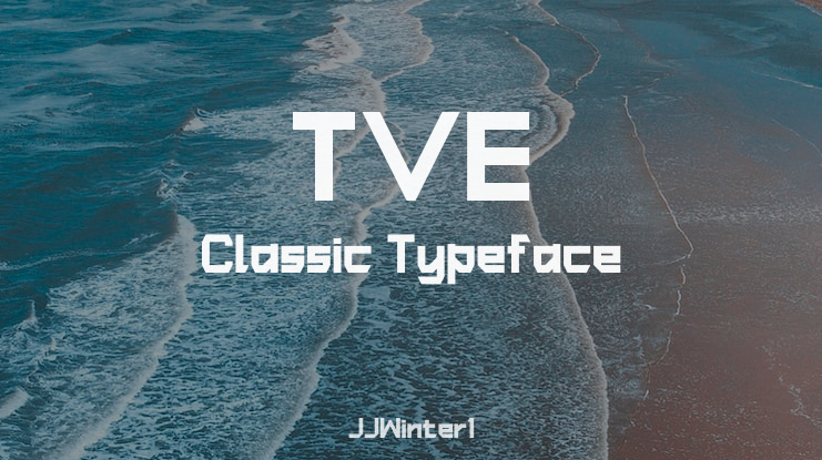 TVE Classic Font
