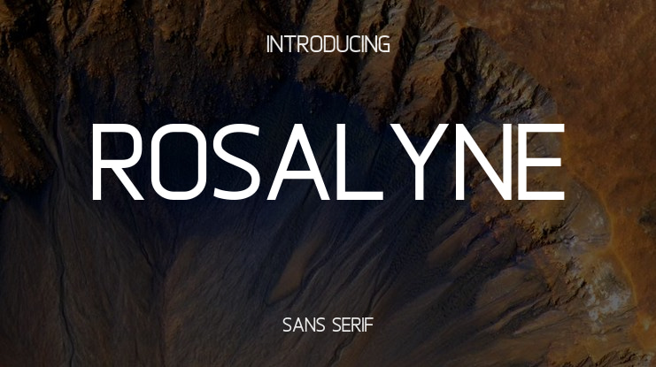 Rosalyne Font Family