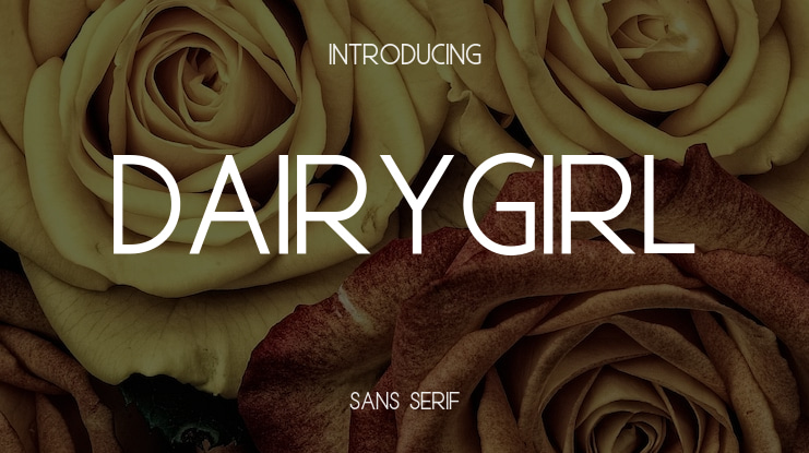 Dairygirl Font Family