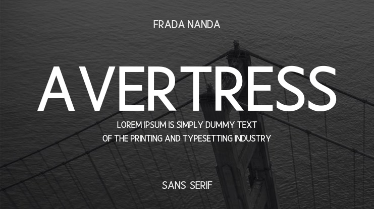 Avertress Font Family