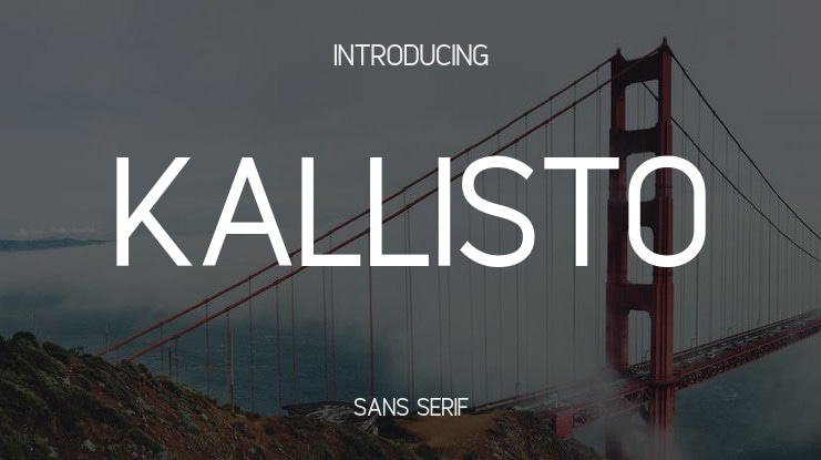 Kallisto Font Family