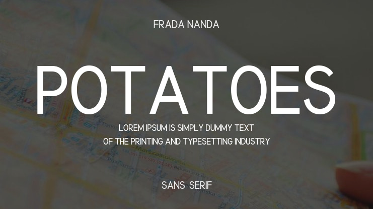 Potatoes Font Family