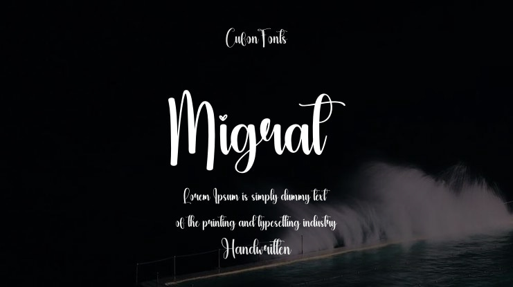 Migrat Font