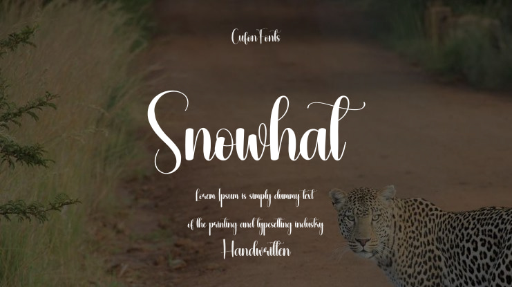 Snowhat Font