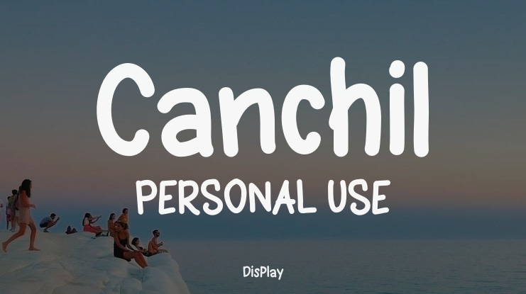 Canchil PERSONAL USE Font