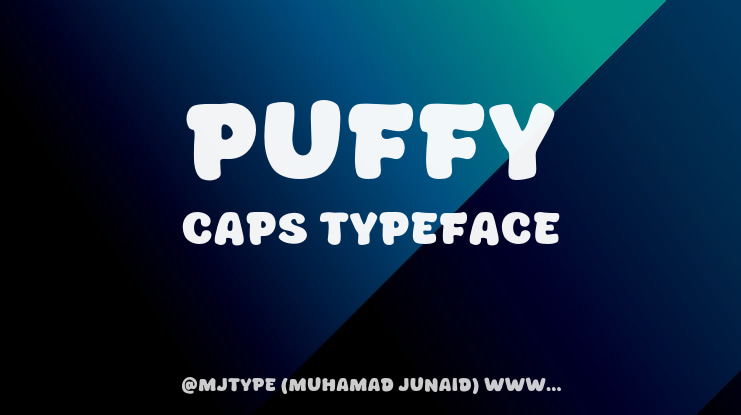 Puffy Caps Font