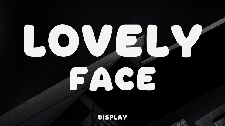 Lovely Face Font