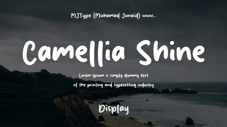Camellia Shine Font