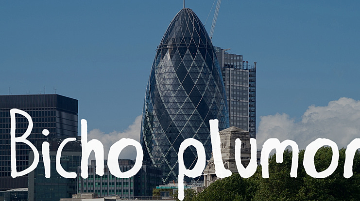 Bicho Plumon Font