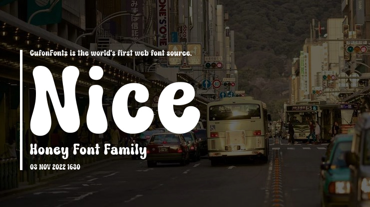 Nice Honey Font