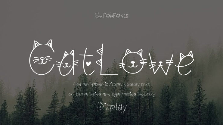 CatLowe Font