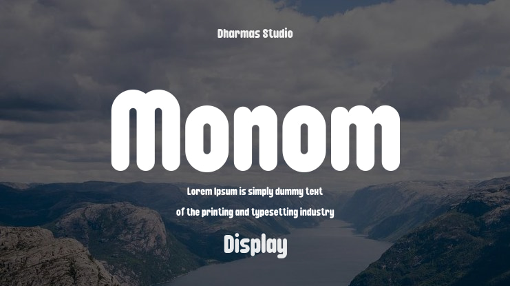 Monom Font