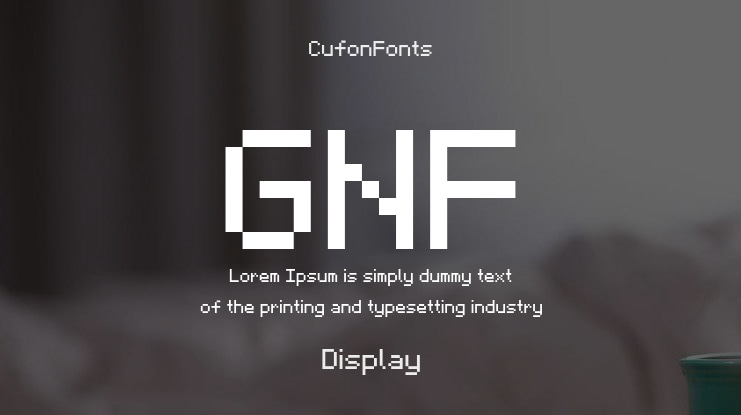 GNF Font