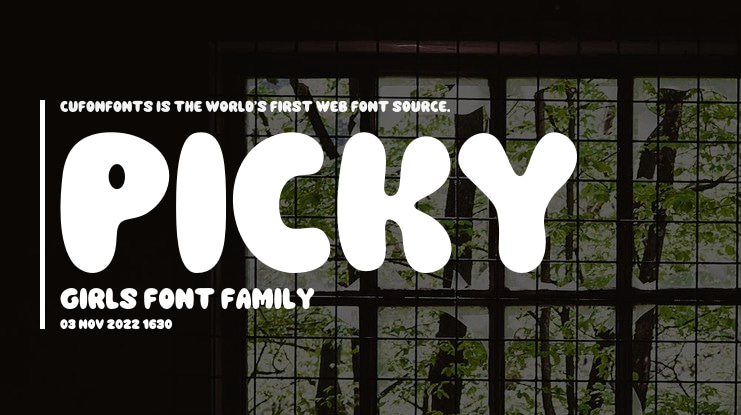 Picky Girls Font