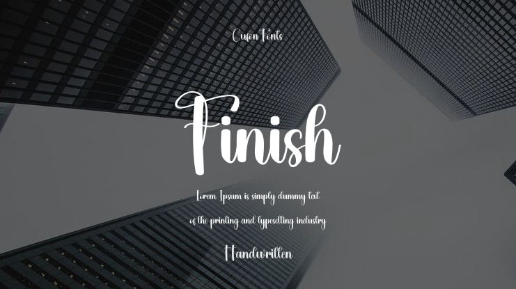 Finish Font