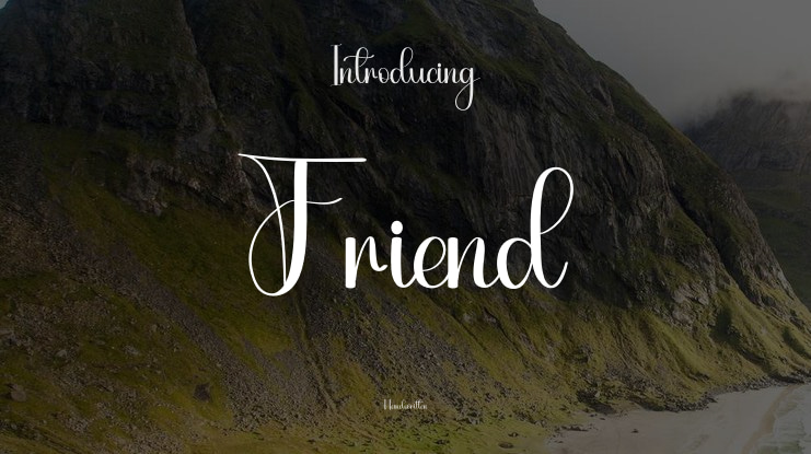 Friend Font