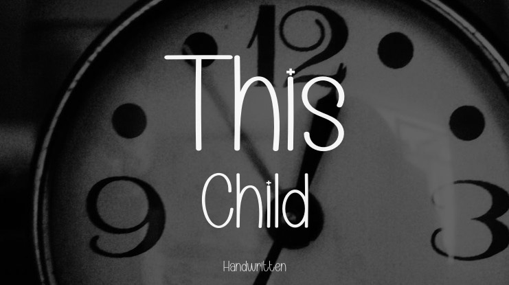 This Child Font