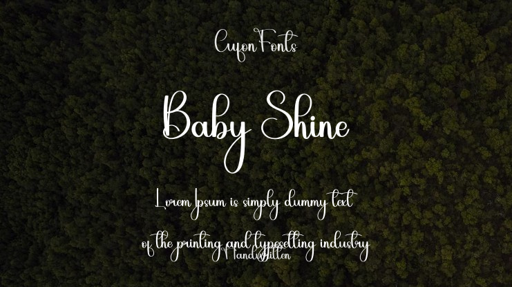 Baby Shine Font