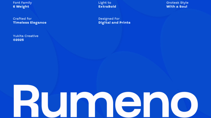 Rumeno Font Family