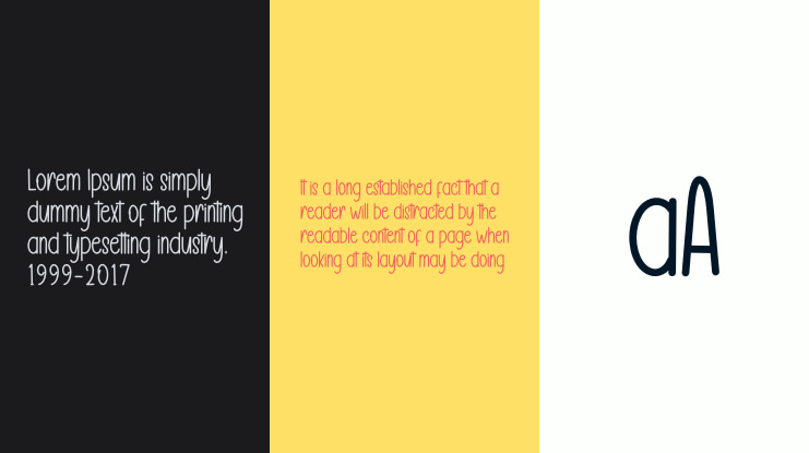 Simple Designer Font