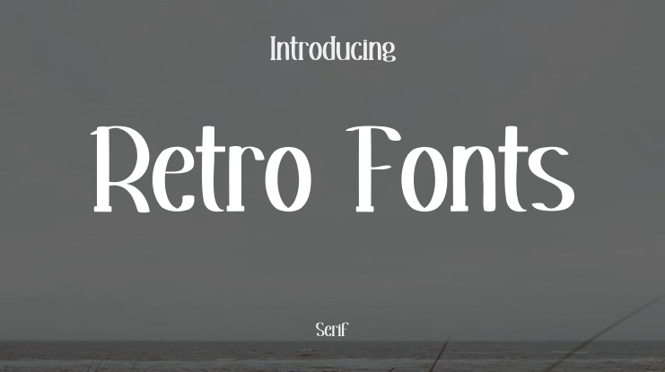 Retro Fonts Font