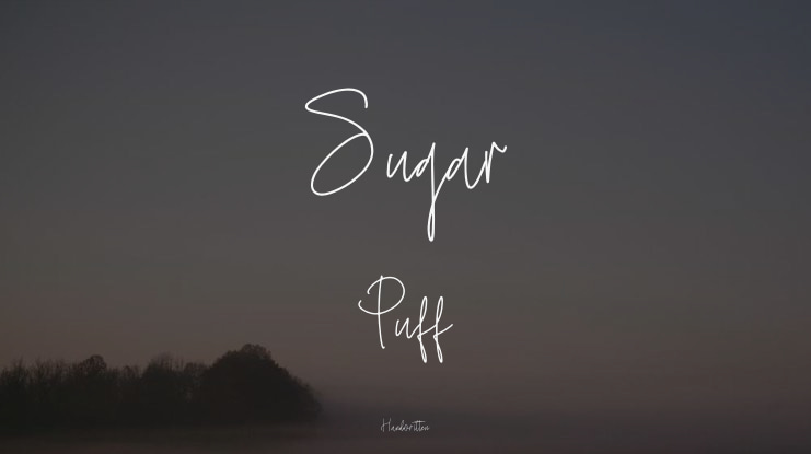 Sugar Puff Font