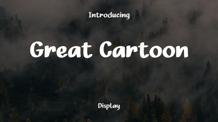 Great Cartoon Font