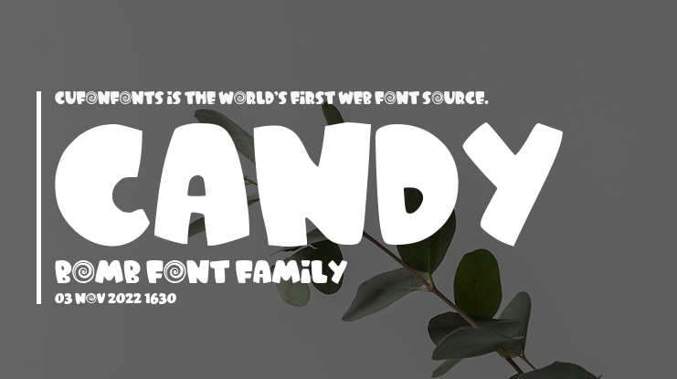 Candy Bomb Font