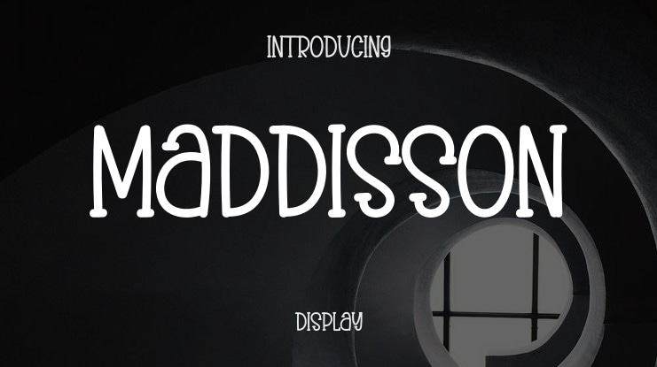 Maddisson Font