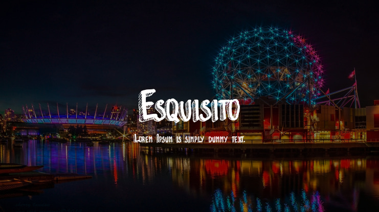 Esquisito Font
