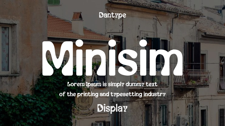 Minisim Font