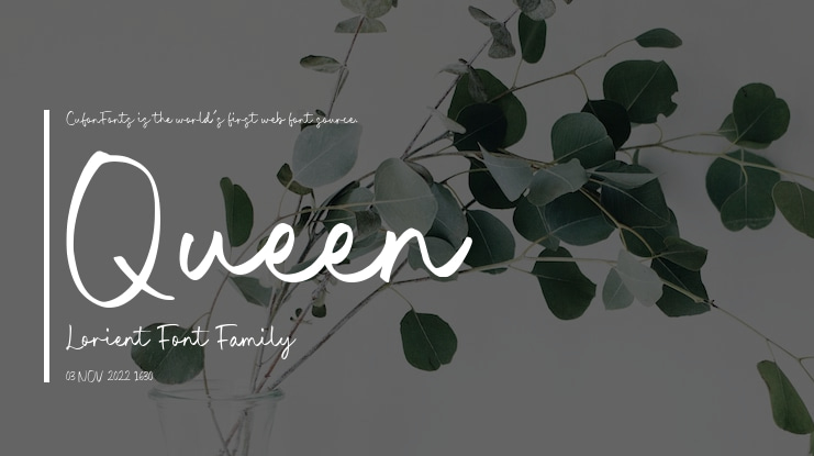 Queen Lorient Font