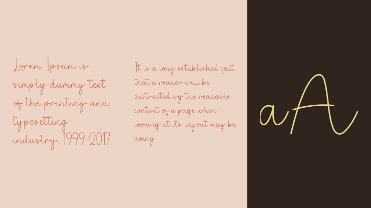 Easter Signature Font