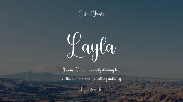 Layla Font