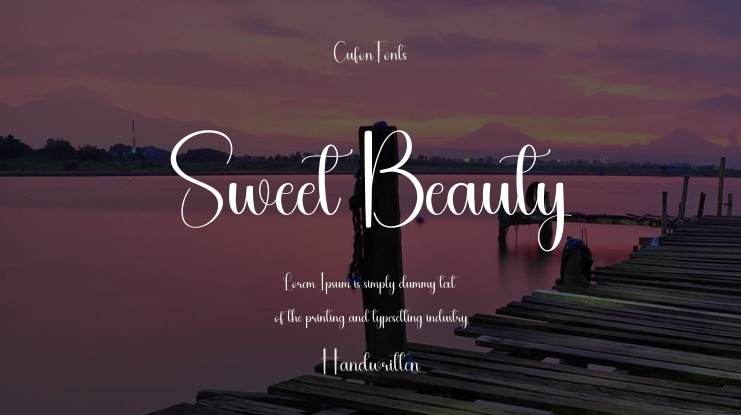 Sweet Beauty Font