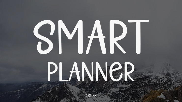 Smart Planner Font